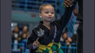 As três lutas do Benjamin na terceira etapa da copa desterro de jiujítsu em Florianópolis sc 💪💪🥇 [upl. by Yrrep]