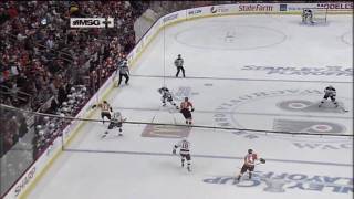 Martin Brodeur Glove Save on Simon Gagne [upl. by Ennovehc]