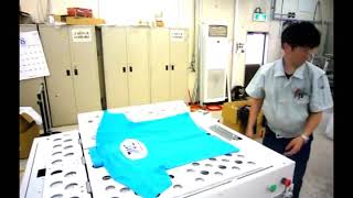 Garments Folding Machine Clothes Folding Machine T Shirt Folding Machine T Shirt Folder Yacjapan [upl. by Oisangi]