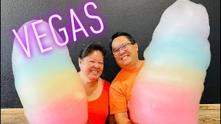 LAS VEGAS  The Perfect Dinner amp The biggest Cotton Candy in Vegas  Bouchon  Rainbow Kitchen [upl. by Ecar]