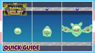 How To Evolve Solosis Into Duosion Into Reuniclus In Pokemon Scarlet amp Violet  Quick Guide [upl. by Illom]