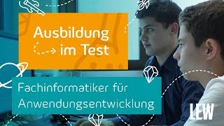 Wie wird man Fachinformatikerin für Anwendungsentwicklung  Ausbildung im Test [upl. by Acireh]