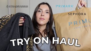 TRY ON HAUL PRIMAVERA 2024 primark stradivarius sephora calliope maria silvestro [upl. by Valerie217]