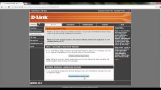 DLink Router HowTo How to Enable or Disable WiFi protected setup [upl. by Airotel]