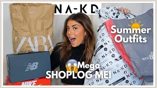 MEGA SHOPLOG MEI 🛍😱 NAKD Zara New Balance Nike etc   Sara Verwoerd [upl. by Ailisab]