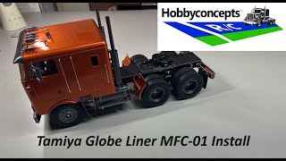 Installing a Tamiya MFC01 in a Globe Liner  How To [upl. by Sawyere]