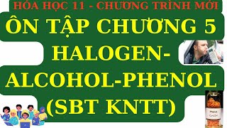 HÓA 11 GIẢI ÔN HALOGENALCOHOLPHENOL ÔN CHƯƠNG 5 SBT KẾT NỐI TRI THỨC [upl. by Sykes]