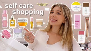 lets go self care shopping for viral products [upl. by Ariik]