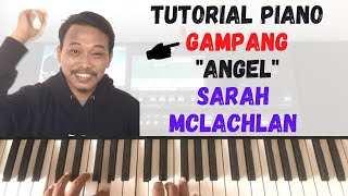 Tutorial Piano Easy Angel  Sarah Mclachlan [upl. by Akire275]