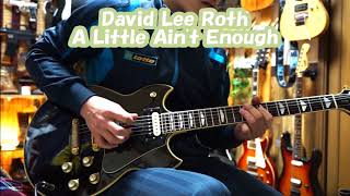 David Lee RothA Little Aint Enoughsolo cover [upl. by Repip]