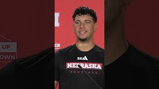 Nebraska QB Dylan Raiola on viral Pat Mahomes comparisons  Huskers GBR [upl. by Cowen690]