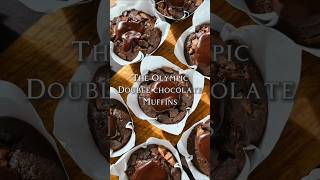 How to make double chocolate muffins by dishologymuffinscupcakesshortsviraldishologycake [upl. by Ydnih407]