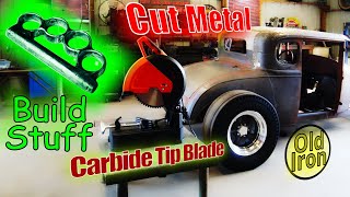 Hot Rod Brass Knuckles Shift Knob Fab  Introducing VEVOR Chop Saw [upl. by Felipe]