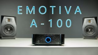 Emotiva BasX A100 Review 50W Headphones  Speaker Amp [upl. by Erb]