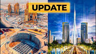 Dubai Creek Tower Will Start Construction Again Construction update 2024 [upl. by Galina]