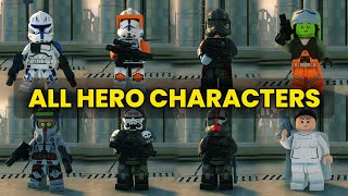 With Clips Every HERO In Skywalker Saga  Based On Description [upl. by Herald658]