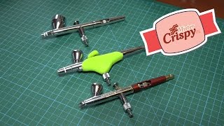 Airbrush Review  Iwata HPCS vs Grex XGi vs Infinity CR Plus [upl. by Reinert]