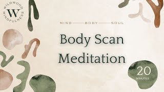 20 Minute Body Scan Meditation [upl. by Htennek]