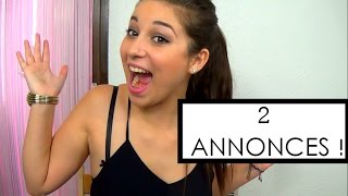 2 annoncessurprises pour vous  ♥  Horia [upl. by Nidroj]