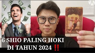 6 SHIO PALING HOKI DI TAHUN 2024 ‼️BANYAK KEBERUNTUNGAN DATANG TAHUN INI [upl. by Sadoc672]