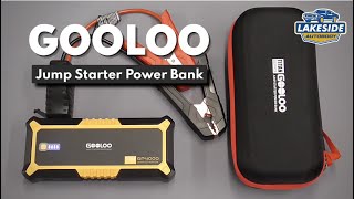 GOOLOO GP4000 Jump Starter  Power Bank Review [upl. by Resiak]