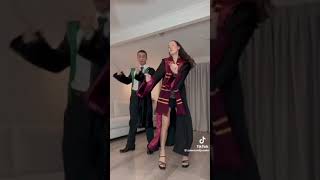 Hogwarts brats do abracadabra german song dance viral [upl. by Trin]