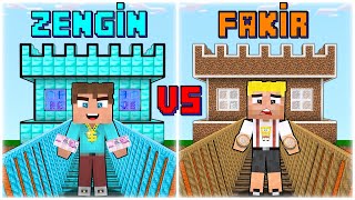 EFEKAN GÜVENLİ EV VS ALPEREN GÜVENLİ EV 😱  Minecraft [upl. by Leelaj]