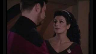 Star Trek TNG Riker and Troi It Mustve Been Love [upl. by Duax]