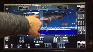 PowerSDR 272 ke9ns Rev 111516T11 VOACAP Propagation Map [upl. by Riva223]