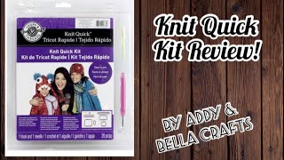 Loops and Threads Knit Quick Kit Review [upl. by Aical]