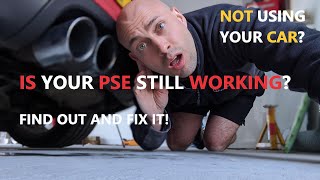 Porsche Sports Exhaust PSE is quiet or coolant light on DIY fix 981 991 718 997 987 GT4 GT3 [upl. by Ytsirhk]