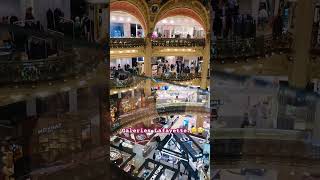 galeries lafayette pari [upl. by Aliehc]