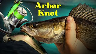 Master the Ultimate Fishing Knot The Arbor Knot for Pro Anglers [upl. by Dnalram]