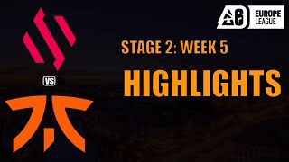 HIGHLIGHTS BDS vs Fnatic  Europe League 2024 Stage 2 [upl. by Yleme]