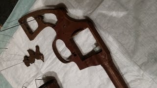 Colt 1917 Army Revolver Restoration  Part 3  Slow Rust Blue [upl. by Yeffej]