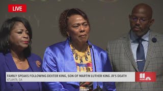 Family speaks following Dexter King son of Martin Luther King Jrs death [upl. by Millham]