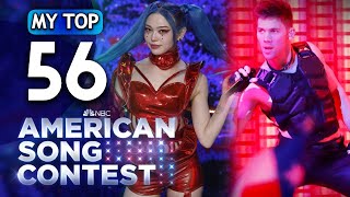 American Song Contest  My Top 56 Two Years Later [upl. by Estel]