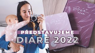 VLOG  Představujeme diáře na rok 2022 [upl. by Mathia]