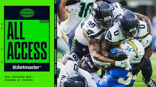 2024 Seahawks All Access  Preseason Week 1 at LA Chargers [upl. by Enneillij562]