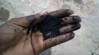 How to make activated coconut charcoal [upl. by Anitsahs]