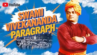 How to write a paragraph about Swami Vivekananda  Short essay  Life of Swami Vivekananda [upl. by Aronas]