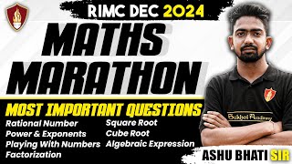 Maths Marathon  RIMC Dec 2024  RIMC Coaching Classes  RIMC Online Classes Free [upl. by Nhguav]