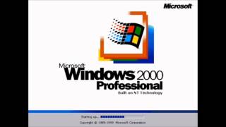 Another Windows 2000 Startup and Shutdown Sound [upl. by Aixela]