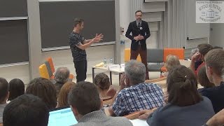 Konferencja quotŚwiaty równoległequot  Andrzej Dragan i Szymon Majewski podstawy mechaniki kwantowej [upl. by Kanal]