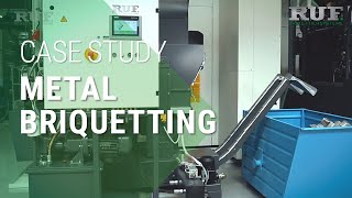 Benefits of RUF Briquetting Presses for Metal [upl. by Retlaw]