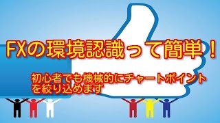 FXの環境認識って簡単！初心者でも機械的にできる [upl. by Daus]