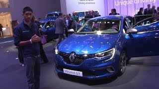 Nuova Renault Megane  Salone di Francoforte 2015 [upl. by Nnylhtak]