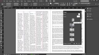 Placing and Flowing Text in InDesign Tutorial [upl. by Parthinia371]