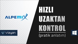 Alpemix  Uzaktan Kontrol Programı l Nasıl Kullanılır [upl. by Aihsetal865]