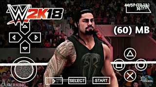 WWE 2K19 MOD  WWE 2K19 PPSSPP GAME  BY GAMING DUNIYA [upl. by Worrad]